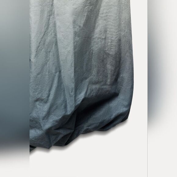 NWT ZARA CONTRASTING TIE DYEβDRESS ombre turquesa white - Picture 12 of 14